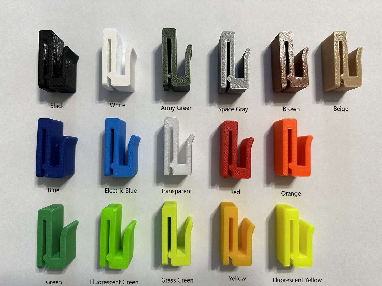 Saddle Molle Clips - Pack of 3 - E3D Concepts